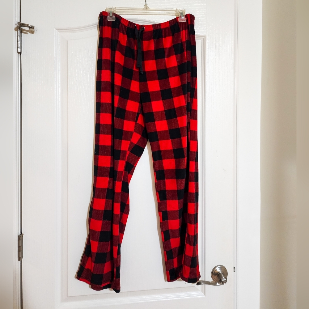 Stars Above Plaid Pajama Pants